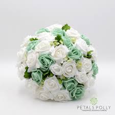 Maybe you would like to learn more about one of these? Mint Green White Rose Package