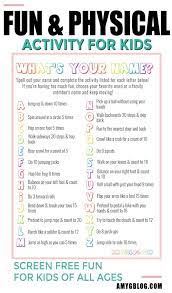 Exciting Physical And Educational Name Games For Kids Amy S Balancing Act