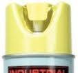 Industrial Choice M1600/M1800 System Precision-Line Silver Inverted Marking  Paint [Set of 12]