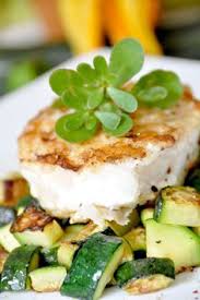Dos De Cabillaud Sur Lit De Courgettes Recette Dietetique La Cuisine De Nathalie Recette Poisson Facile Recette Dietetique Dos De Cabillaud Recette