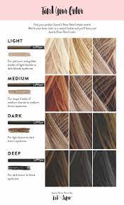 How To Select Perfect Brow Color How To Color Eyebrows Hair Color Swatches Diy Hair Color