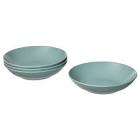 FÃ„RGKLAR Deep plate/bowl, matte light turquoise9 