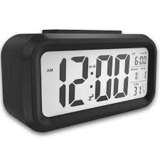 The lightweight app needs no. Digital Alarm Clock Fashion Table Clock Eeekit Sensor Automatic Snooze Desk Clock With Temperature Calendar Date Soft Led Light Walmart Com Walmart Com