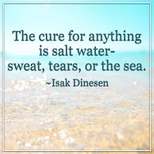 Divide body weight in pounds by two and drink that many ounces of water per day. 10 Inspired Quotes To Fuel Your Beautiful Beach Obsession