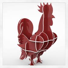 5 awesome projects/gifts for your cnc router and how to make them. Laser Cut Cock 3d Puzzle File For Cnc Router Free Dxf File For Free Download Vectors Art