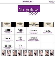 New Fanola No Yellow Hair Color Toner 100ml Ppd Free