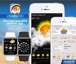 Eweather Hd 3 6 Adds Beautiful Glance To Apple Watch Weather App Don T Let Weather Spoil Your Day Use Eweather Hd On Apple Best Weather App Apple Watch Apple