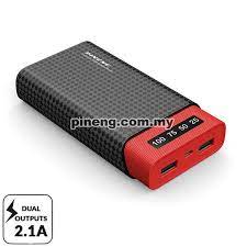 Led digital display makes you easily to brand: Pineng Pn 982 20000mah Lithium Polymer Power Bank Black