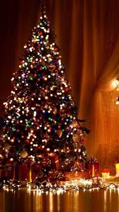 I Love The Way Christmas Lights Get Captured In Photos They Always Look So Beauti Christmas Tree Wallpaper Christmas Wallpaper Free Wallpaper Iphone Christmas