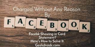 Unauthorized facebook charges on credit card. Facebk Fb Me Ads Charge On Credit Card Solved Here Geekdroids