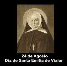 Saint emily de vialar was born to an aristocratic family, the eldest of three children, and only daughter of baron james augustine and antoinette de vialar. 24 De Agosto Dia De Santa Emilia De Vialar Espaco Cultural De Emilia Eiko
