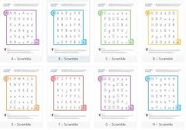 Najdi Pismeno Http Www Schoolsparks Com Kindergarten Worksheets Category Alphabet Parade Connecting Letters In A Scramb Phonics Bullet Journal Periodic Table