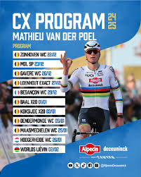 Mathieu van der Poels Cyclocross Calendar 2024/2025 - Alpecin Cycling