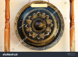 Vintage Nipple Gong Wall Buddhist Temple Stock Photo 409424779 |  Shutterstock