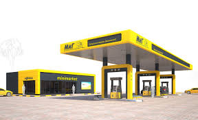 Design Of Gas Station On Behance Posto De Combustivel Posto De Gasolina Construcao