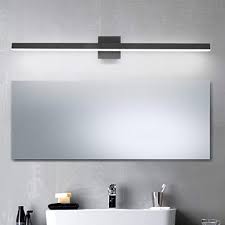 Casts lots of light, and adds a nice geometric touch. Aipsun 40 Inch Modern Black Vanity Light Led Black Bathroom Vanity Light Fixtures Black Wall Light For Bathroom White Light Pricepulse