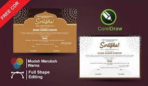 Download template sertifikat cdr keren langsung edit hamid madani. Sertifikat Ramadhan Kumpulan Sertifikat Ramadhan Coreldraw Gratis Templatekita Com
