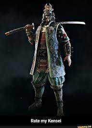 Rate My Kensei Rate My Kensei For Honor Samurai Samurai Art Samurai Artwork