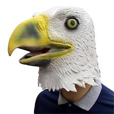 Burung rajawali lambang (1) metonimia kegesitan dan kecepatan. Jual Topeng Burung Elang Rajawali Eagle Latex Mask Halloween Di Lapak Amanda First Bukalapak