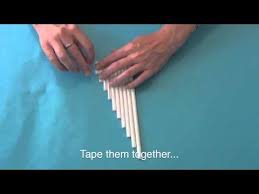 Make Your Own Pan Flute Out Of Straws Pan Flute Straw Flute New Year S Crafts