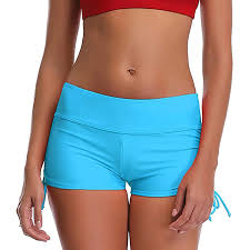 Calções de ioga femininos brancos apertados, mini calças curtas com cordão,  roupas de fitness, verão, sexy - AliExpress