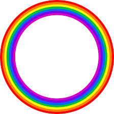 Rainbow Border Png Google Trsene Circulo Dibujo Circulo Bordes Y Marcos