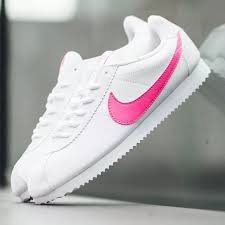 Nike Classic Cortez Leather White Pink Size 8 5 Nwt
