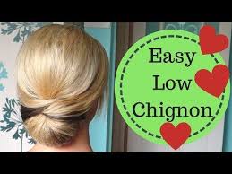 Easy Smooth Low Chignon Hairstyle Tutorial Weddings Prom Holidays Youtube Chignon Hair Hair Tutorial Low Chignon