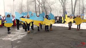 Сегодня, 22 января, в украине отмечают день соборности. Fleshmob Na Den Sobornosti Ukrainy Youtube