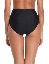 Relleciga Women S High Waist Hipster Bikini Swimsuit Bottom High Waist Relleciga Womens High Waisted Swimsuit High Waisted Swimsuit Bottoms Hipster Bikini