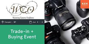 Sell your camera gear (free event) at Wyoming Camera Outfitters