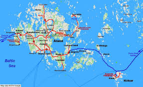 These islands are easy to reach from the åland mainland, thanks to frequent ferries. Aland Islands Kokar Lumparland Mariehamn Vardo Godby Eckero