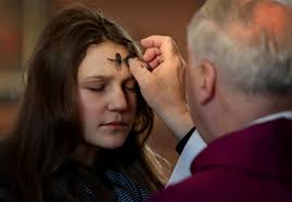 Ash Wednesday service at Old Cathedral in St. Louis