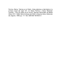 2— léon pallière, diario de viaje por la américa del sud, con introducción y notas de ricardo gutiérrez y 2007. Pdf 1999 Nativos En El Salon Artes Plasticas E Identidad En La Primera Mitad Del Siglo Xx Marta Penhos Academia Edu
