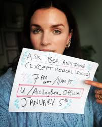 Aisling Bea will be doing an AMA