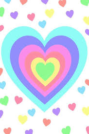 Rainbow Heart Wallpaper Heart Wallpaper Colorful Heart Love Wallpaper