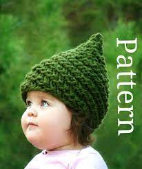 Knitting Pattern Baby Gnome Hat Pattern Sizes Etsy Baby Knitting Gnome Hat Pattern Knitted Hats