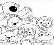 You can use our amazing online tool to color and edit the following pororo coloring pages. Pororo The Little Penguin Coloring Pages Printable