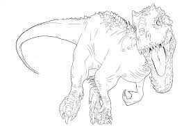 40+ lego jurassic world coloring pages for printing and coloring. Indominus Rex Dinosaur Coloring Jurassic World T Rex Coloring Page Novocom Top