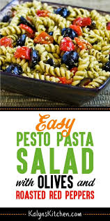 Pesto Pasta Salad Kalyn S Kitchen Recipe Pesto Pasta Salad Easy Pesto Pasta Layered Salad Recipes