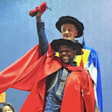 A commissar of the economic freedom fighters and member of south. Mbuyiseni Ndlozi Claps Back At Trolls Mocking His Phd
