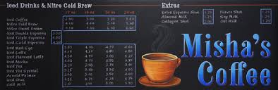 Maybe you would like to learn more about one of these? Cafe Chalkboard Menus For Your Coffee Shop Chalk It Up Signs