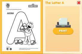 Have fun coloring and playing games with your favorite pbs kids characters like elmo, daniel tiger, pinkalicious, nature cat, and arthur! Pbs Kids Print Out Your Child S Initials And Practice Coloring In Letters With These Cute Sesame Street Coloring Pages Http Pbskids Org Sesame Art Facebook