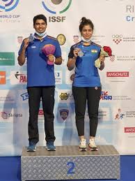 Maybe you would like to learn more about one of these? Shooting World Cup Manu Saurabh Win Silver 10m Air Pistol Mixed Team Event Morungexpress Morungexpress Com