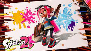 More tutorials in splatoon 2. Drawing Splatoon 2 Octo Expansion Octoling Girl Nintendo Switch Lookfishart Youtube