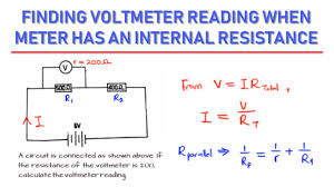 So internal resistance is a measure of the resistance of the material that the battery is made of. How To Calculate The Voltmeter Reading Autoacservice