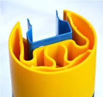 Warehouse Industrial Upright Plastic Post Guard Shelf Armour Pallet Rack Protector