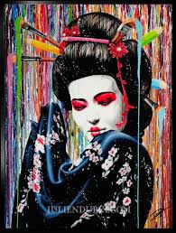 Asian Colors Julien Durix Colorful Art Amazing Street Art Dark Art Drawings