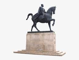This photo is about sky, statue, wellington statue. Man Riding Horse Statue Png Central University Library Png Image Transparent Png Free Download On Seekpng