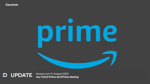 Every month, you will get: Aus Twitch Prime Wird Prime Gaming Update Vom 11 August 2020 Youtube